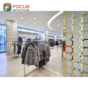 Sustainable Retail Outlet Aluminum Display Showcase Concept Design Franchise Clothing Store - Product Image 6