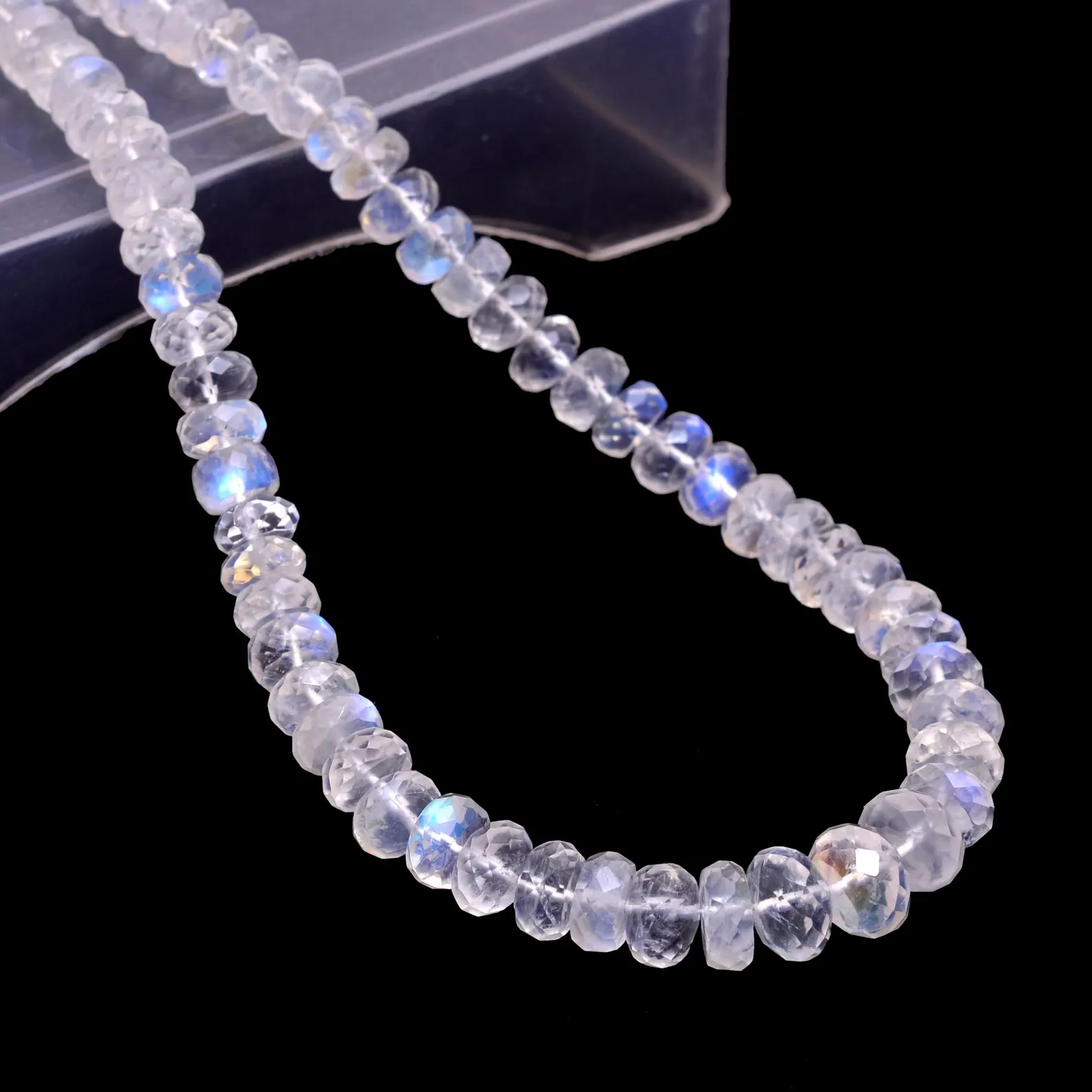 moonstone chip beads