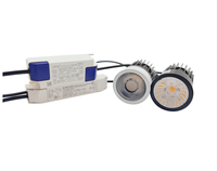 Module Triac Dimmable 12W GU10 en aluminium forgé à froid pour intérieur avec source lumineuse COB C8 Bridgelux d'origine