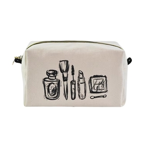 Sac de maquillage en toile écologique Senda Made, fermeture éclair personnalisée, mode vietnamienne, cosmétique, SRD19-013G - Product Image 5