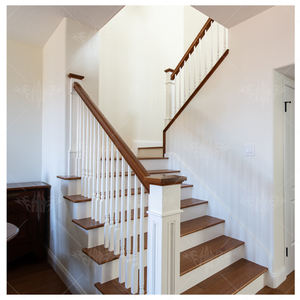 Escalera Interior Moderna Estándar Australiana/Canadiense con Escalones de Madera - Product Image 5