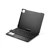 Cocok untuk iPad Pro 11 inci 2018 2020 2021 2022 nirkabel Keyboard pintar casing pelindung Keyboard Touchpad lampu latar