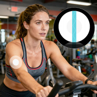 Patch de fixation transfrontalier pour lecteur de glycémie, film PU invisible et étanche pour Libre 2/3, protection pour lecteur de glycémie