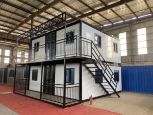 Casa Contenedor de Expansión de Doble Ala Integrada de 20 y 40 pies, con Solárium Creativo, para Resorts Turísticos y Calles Comerciales - Product Image 4
