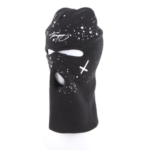 Tùy Chỉnh Mens Phong Cách Mới Đầy Đủ Mặt Đi Xe Đạp Dệt Kim Một Lỗ Balaclava Jacquard Acrylic Mùa Đông Beanies Mặt Ấm Bìa Trượt Tuyết Mặt Nạ - Product Image 5
