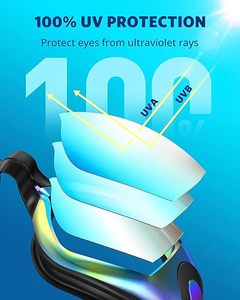 <span class=keywords><strong>Occhialini</strong></span> da <span class=keywords><strong>Nuoto</strong></span> per Adulti e Giovani Antiappannamento Senza Perdite con Protezione UV per Uomini e Donne - Product Image 5