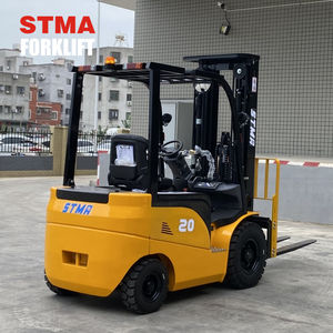 STMA muletto sollevatore 2 tonnellate 2000 kg muletto elektrikli 4500mm üçlü direk ve yan kaydırıcı - Product Image 5