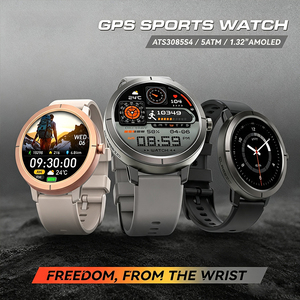 DSM11 DM76 GPS Smart <b>Watch</b> Built-in Independent High Precision GPS Altimeter <b>Compass</b> 5ATM Waterproof Outdoor Sports Smartwatch - Product Image 1
