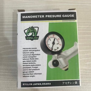 Y60 เกจวัดความดัน 9.513 มม- 0-25 บาร์การเชื่อมต่อแบบเกลียวสำหรับอุปกรณ์เสริมปั๊มน้ำคอมเพรสเซอร์ - Product Image 2