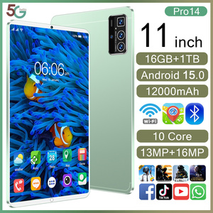 Tablet Pro 14 11-Inci 16GB+1TB 108MP 8000mAh Wi-Fi MTK 4G Dual SIM+TF Paket Hadiah untuk Anak-Anak & Lansia - Product Image 4