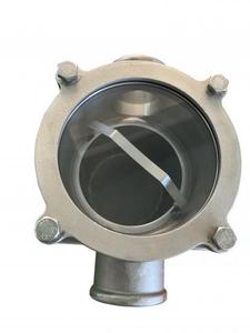 Filtre à eau marin en acier inoxydable 316L avec couvercle transparent, résistant à la corrosion, pour système de refroidissement de yacht et bateau - Product Image 4