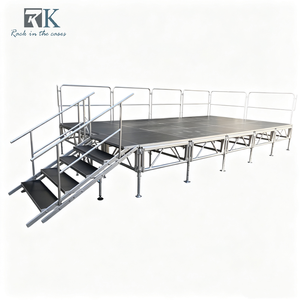 Scène en aluminium de haute qualité, plateforme de scène pour événements, prix d'usine pour les spectacles - Product Image 1