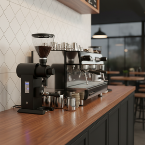 เครื่องบดกาแฟเอสเพรสโซแบบอิเล็กทรอนิกส์พร้อมระบบวิเคราะห์ปริมาณอัตโนมัติ รุ่น VK-C98-DI  ใบมีดแบบแบนขนาด 98 มม. หรือแบบฟันฉลามเคลือบไทเทเนียม - Product Image 6