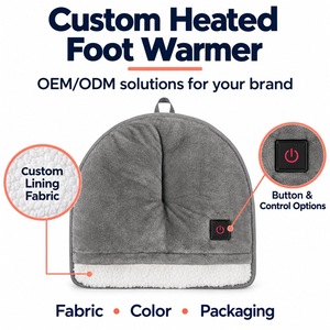 Factory Direct OEM ODM Electric <b>Foot</b> <b>Warmer</b> Manufacturer Custom Made Private Label Wholesale Heated <b>Foot</b> <b>Warmer</b> Supplier - Product Image 4