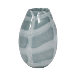 Vaso in Vetro Sottile con Superficie Decorata a Motivi, Vaso per Fiori Decorativo per Soggiorno, Camera da Letto, Esposizione e Arredamento Casa - Product Image 3