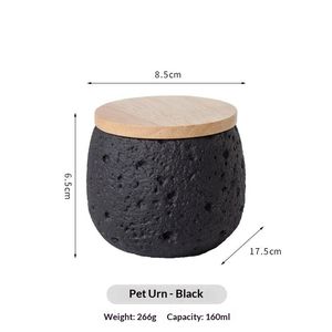 環境に優しいペット用骨壷、猫と犬のための棺、防水密閉型メモリアル骨壷、パーソナライズされた生分解性葬儀用棺 - Product Image 2