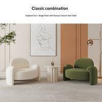 Ensemble table et chaises de réception style nordique de luxe, très tendance, pour balcon, salon de beauté, magasin de vêtements, café