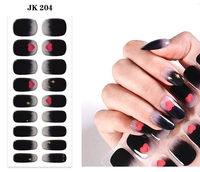 Enveloppements d'ongles en gel semi-durci de haute qualité Lampe UV longue durée nécessaire Bande d'autocollants pour ongles
