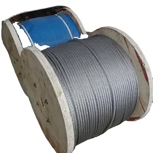 Câble métallique galvanisé, 10 pièces, pour 6x24 + 7fc, en acier, 6x24, 7FC