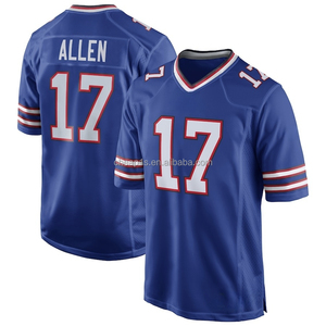 Maillot de football américain Buffalo Bill cousu en gros, couleur <span class=keywords><strong>royale</strong></span> # 17 Josh Allen # 86 Dalton Kincaid # Uniforme de football 97 Joey Bosa - Product Image 2