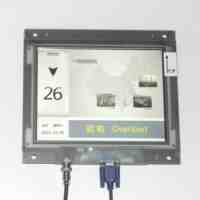 HCL-104BS Panneau d'affichage multifonction moderne en acier inoxydable pour ascenseur, rappel de surcharge, indicateur d'étage, appartement, villa