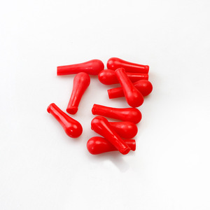 หัวหยดยางสีแดง YINYUEBIO สำหรับขวดหยด ใช้กับสารเคมี - Product Image 1