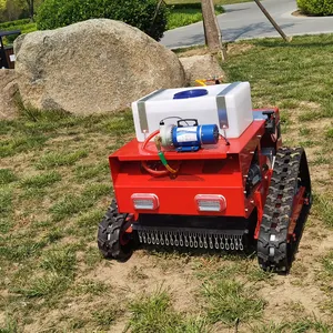 Lawn Mower Remote Control Mower Machine For Farm Slashing Electric Grass Trimmer