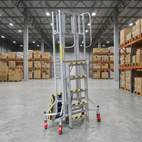 Échafaudage mobile industriel en alliage d'aluminium Fine SL007 15M pour la construction et l'utilisation en entrepôt