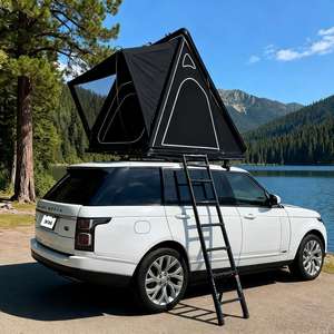 Tente de toit rigide pour 2-3 personnes, espace spacieux, moustiquaire, matelas souple, ventilation multi-fenêtres, imperméable - Product Image 4