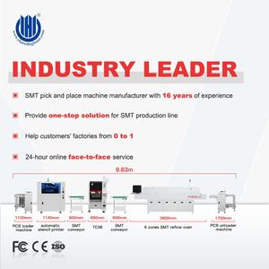 Pcb 제조 기계 TC06 모듈 범용 6 헤드 SMT 선택 및 배치 고속 고정밀 - Product Image 2