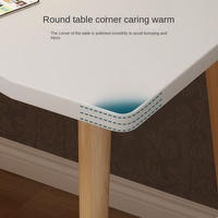 Bureau d'ordinateur portable moderne et simple pour la maison, la location, table de repas, table d'étude