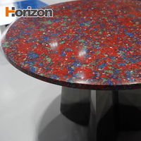 Table basse moderne de luxe en quartz pour salle à manger, design minimaliste pour petits appartements, balcons, salon, chambre à coucher