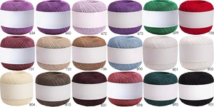 Hilo de Algodón para Tejer a Crochet, Diferentes Colores, Alta Torsión - Product Image 2