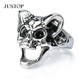 Unisex hip hop big <b>rings</b> waterproof stainless steel plating Fashion Jewelry hypoallergenic supplies wedding <b>ring</b> set for <b>couple</b> - Product Image 4