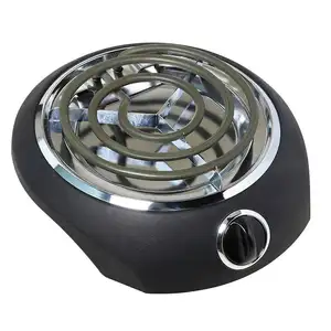 Portable Electric Iron Burner Single Stove Mini Hotplate Adjustable  Temperature Furnace Home Kitchen Cook Coffee Heater