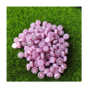 A granel 100 unids/lote, accesorios de rodamiento de Color Rosa populares, <span class=keywords><strong>Mini</strong></span> manualidades giratorias de 12MM para arte de uñas, pinzas para el cabello, fabricación de joyas DIY - Product Image 2