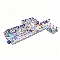 Grandes structures de jeux intérieures personnalisables en alliage, trampolines, toboggans d'aventure, salon de repos, centres de divertissement familial, marque YiFang