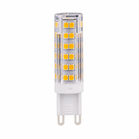 Ampoule LED G9 4,5W 220-240V Céramique PC 450LM 2700K/6000K 75SMD2835 360° Sans scintillement Remplace l'halogène CE LVD RoHS Résidentiel CRI>80