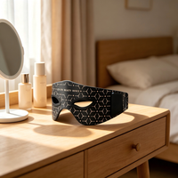 Masque LED pour les yeux à longueur d'onde proche infrarouge avec 620 nm, 625 nm, 850 nm, réduit les poches, atténue les rides, éclaircit la pigmentation