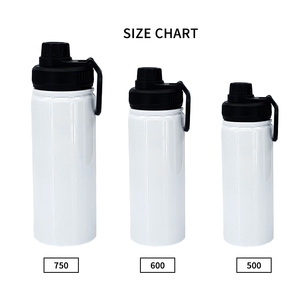 Fabsub - Venta al por Mayor de Botellas de Agua de Acero Inoxidable de 500 ml para Sublimación, Personalizables, con Interior de Acero Inoxidable 304 y Exterior de Acero Inoxidable 201, para Niños - Product Image 1