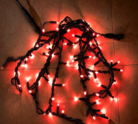 Guirlandes lumineuses LED connectables en forme de glaçons 3M 5M, étanches, pour Noël, rideau de lumières extérieur