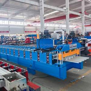 하이 퀄리티 건설 건축 자재 금속 지붕 패널 기계 사다리꼴 지붕 시트 롤 성형 기계 - Product Image 2