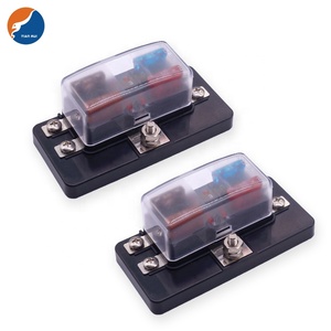 Universele Autoboot 4 6 10 Way Circuit Standaard Ato Atc Mes Zekering Box Houder Met Led Waarschuwing - Product Image 2