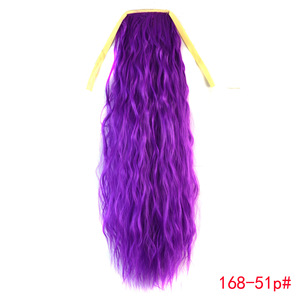 Long Curly Synthetic <b>Wig</b> Front <b>Lace</b> Middle Part Colorful Heat Resistant European American Women Hair <b>Wigs</b> Machine Made Wholesale - Product Image 5