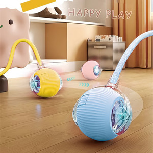 Jouet pour chat Playpal USB, balle de chat USB, jouet électrique automatique intelligent pour soulager l'ennui, pour chat et chien - Product Image 1