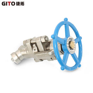 Factory Direct Supply Y-Type and F316H Process Shut-Off <b>Valves</b> 4500 lb Capacity for Oil Angle Structure - Product Image 2