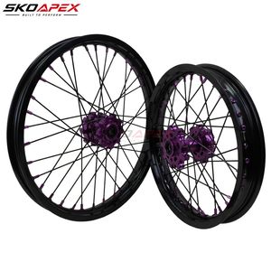 <span class=keywords><strong>Kit</strong></span> <span class=keywords><strong>de</strong></span> roues tout-terrain en alliage 7050, 17/<span class=keywords><strong>18</strong></span>/19/21 <span class=keywords><strong>pouces</strong></span>, compatible avec SurRon Ultra Bee Light Bee X Talaria E Ride Pro 3.0 E Dirt Bike, pièces <span class=keywords><strong>de</strong></span> mise à niveau - Product Image 2