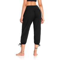 Pantalon de survêtement Able Yoga Palazzo Pantalon Pantalon Femm Pantalones De Mujer Pantalones Para Mujer Harem Taille Haute Pantalon Femme