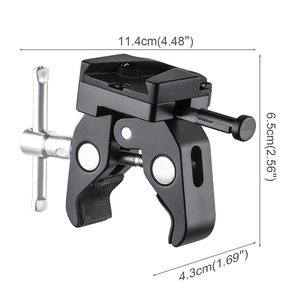 อะแดปเตอร์ยึดแบบวีเมาท์ อลูมิเนียมอัลลอยด์ ขาตั้งกล้องแบบพกพา - Product Image 2