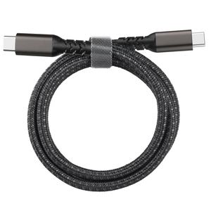 Wik-MS Dual macho C a C Cable de datos 4K pantalla de proyección 3,1 Cable de carga rápida PD 5A 100W C-to-C macho USB3.2 Gen <span class=keywords><strong>20GB</strong></span> Cable - Product Image 4